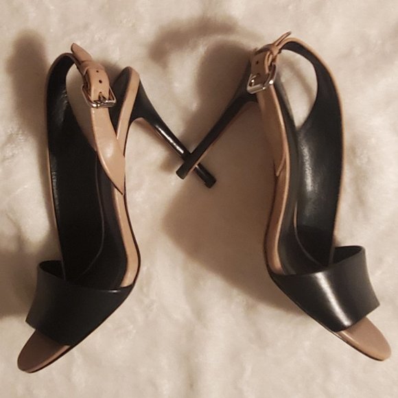 COACH Open Toe Strappy Heels - Size 7.5 - Picture 3 of 10